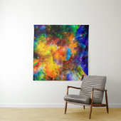 Creatieve opstelling van fractale elementen, licht wandkleed (In Situ (horizontaal))