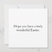 Creatieve paasei collage kaart (Achterkant)