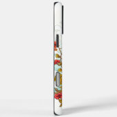 Creatieve Paddenstoelen Bos Illustratie Case-Mate iPhone Case (Achterkant / Rechts)