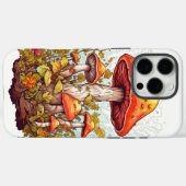 Creatieve Paddenstoelen Bos Illustratie Case-Mate iPhone Case (Achterkant (horizontaal))