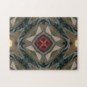 Creatieve patroon legpuzzel