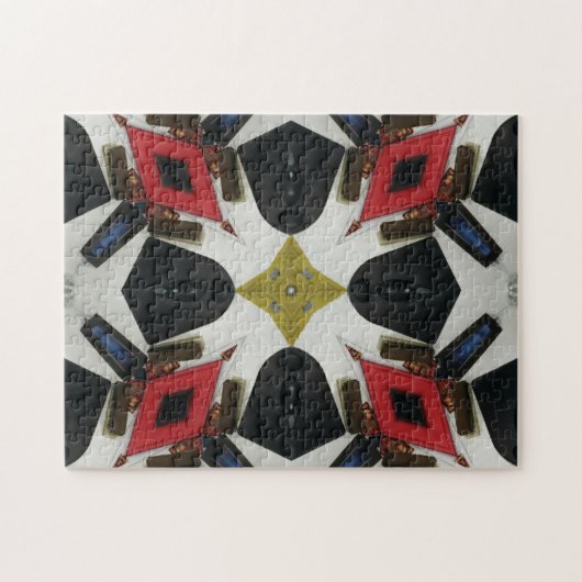 Creatieve patroon legpuzzel (Horizontaal)