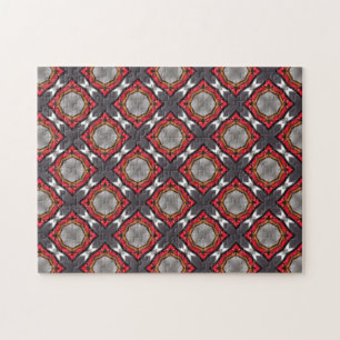 Creatieve patroon legpuzzel