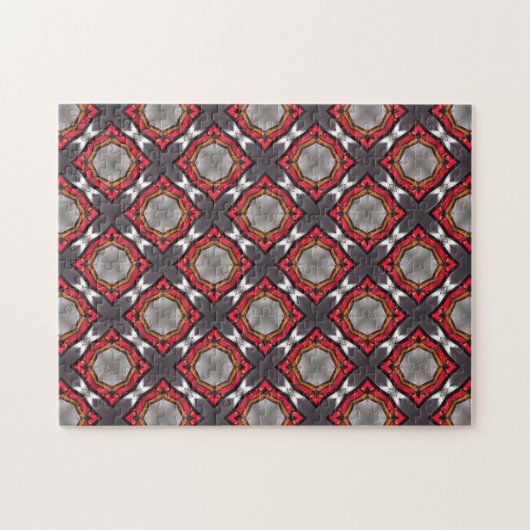 Creatieve patroon legpuzzel (Horizontaal)