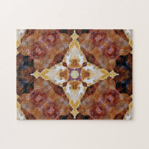 Creatieve patroon legpuzzel