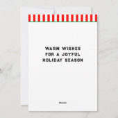 Creatieve Pickleball Kerst Kaarten (Achterkant)
