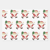 Creatieve Pickleball Kerstcadeau Inpakpapier Vel (Voorkant 2)
