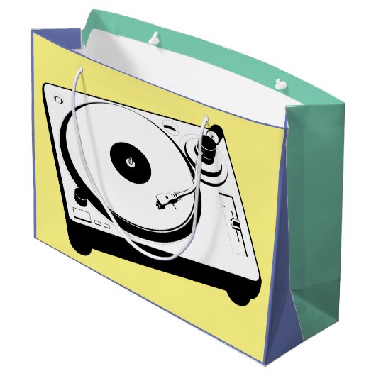 CREATIEVE PLATENSPELER VOOR DE URBAN DJ LARGE CADEAUTASJE (Achterkant Gekanteld)