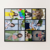 Creatieve puzzel met negen foto's (Horizontaal)