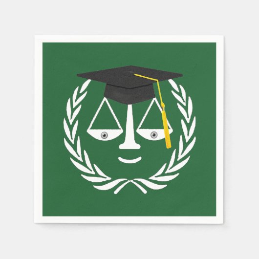 Creatieve Rechtenfaculteit Afstuderen Servet (Voorkant)