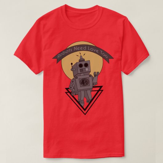 Creatieve robotica t-shirt (Design voorkant)