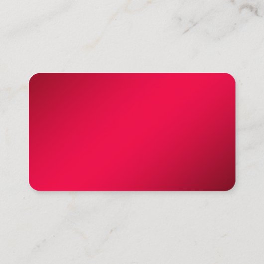 Creatieve Rode Dynamische Persoonlijke Trainer Spo Visitekaartje (Achterkant)