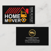 Creatieve Rooftop Home Mover Truck Visitekaartje (Voorkant / Achterkant)