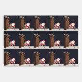 Creatieve rots klimmen Kerstmis Inpakpapier Vel (Voorkant 2)