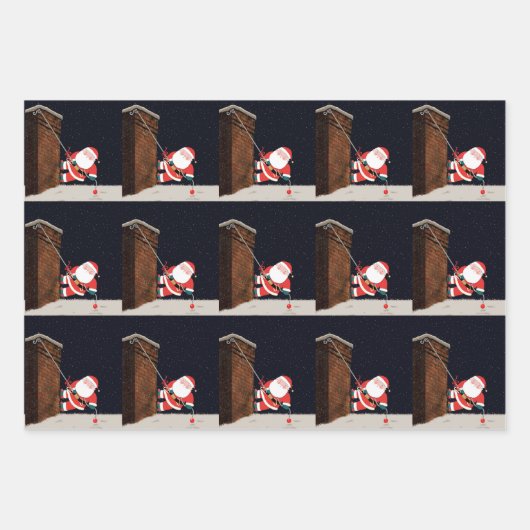 Creatieve rots klimmen Kerstmis Inpakpapier Vel (Voorkant 2)