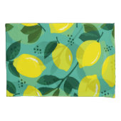 Creatieve roze-blauwe verftextuur, abstract. kussensloop (Voorkant)