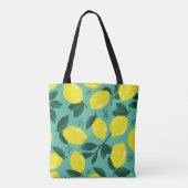 Creatieve roze-blauwe verftextuur, abstract. tote bag (Achterkant)