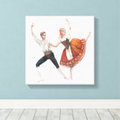 Creatieve Ruimtes Canvas Afdruk (Insitu (Houten vloer))