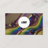 creatieve schilder visitekaartje (Achterkant)