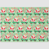 Creatieve Skateboarding Kerstvakantie Tissuepapier (Voorkant)