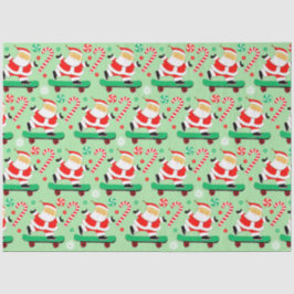 Creatieve Skateboarding Kerstvakantie Tissuepapier