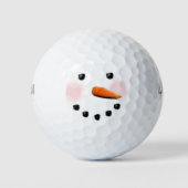 Creatieve Sneeuwman Golfballen (Voorkant)