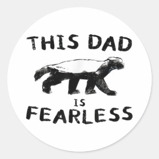 Creatieve stickerreeks ronde sticker
