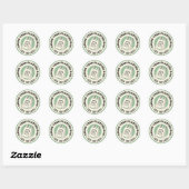 "Creatieve Stickers: personaliseer uw wereld" Ronde Sticker (Vel)