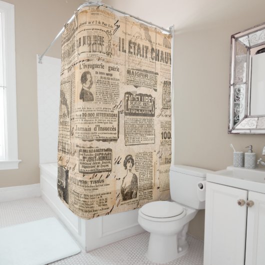 Creatieve  stijlachtergrond. Papiertextuur. Douchegordijn (In situ)