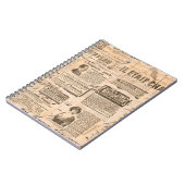 Creatieve  stijlachtergrond. Papiertextuur. Notitieboek (Linkerzijde)