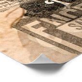 Creatieve  stijlachtergrond. Papiertextuur. Poster (Hoek)