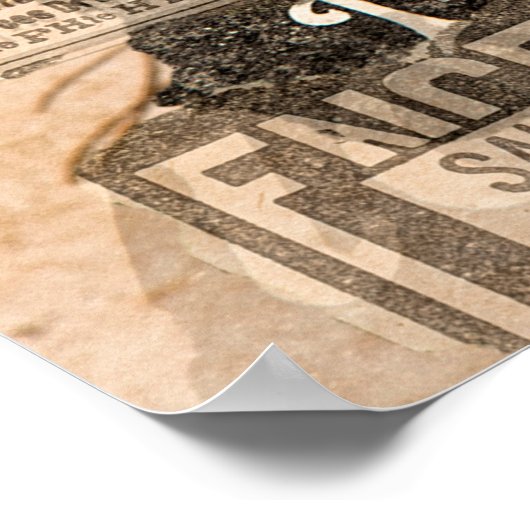 Creatieve  stijlachtergrond. Papiertextuur. Poster (Hoek)