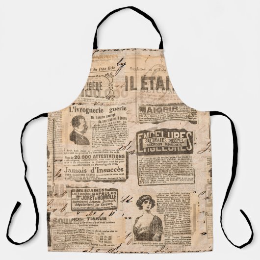 Creatieve  stijlachtergrond. Papiertextuur. Schort (Voorkant)