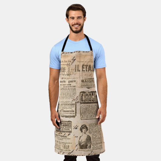 Creatieve stijlachtergrond. Papiertextuur. Schort (Gedragen)