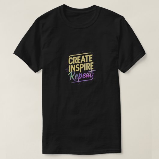 creatieve stroom t-shirt (Design voorkant)