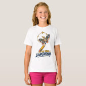 Creatieve Student Mot Potlood Dromen T-shirt (Voorkant volledig)