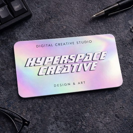 Creatieve Studio Holografisch Visitekaartje