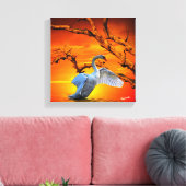 Creatieve Swan Wall Art Canvas Afdruk (Insitu (Woonkamer))