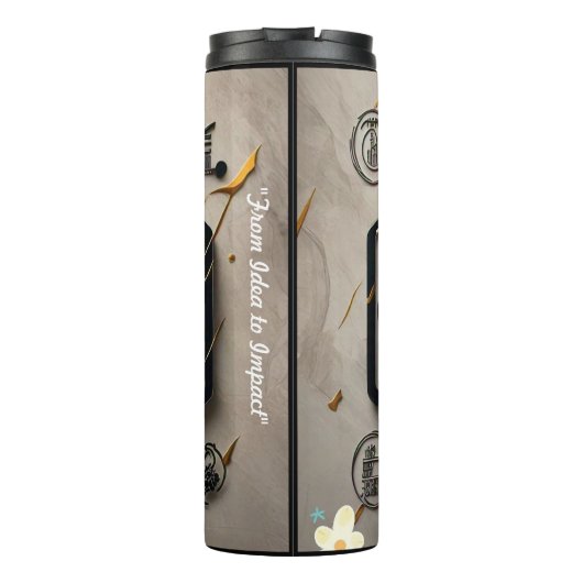 "Creatieve technische oplossingen" Thermosbeker (Achterkant)