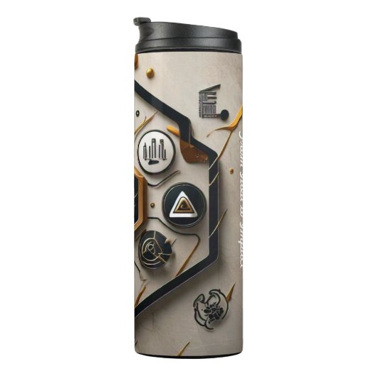 "Creatieve technische oplossingen" Thermosbeker (Geroteerd rechts)