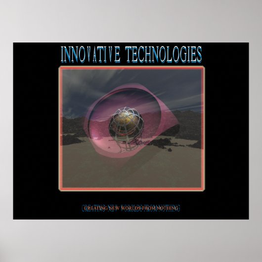 Creatieve technologieën Logo 1 Poster (Voorkant)