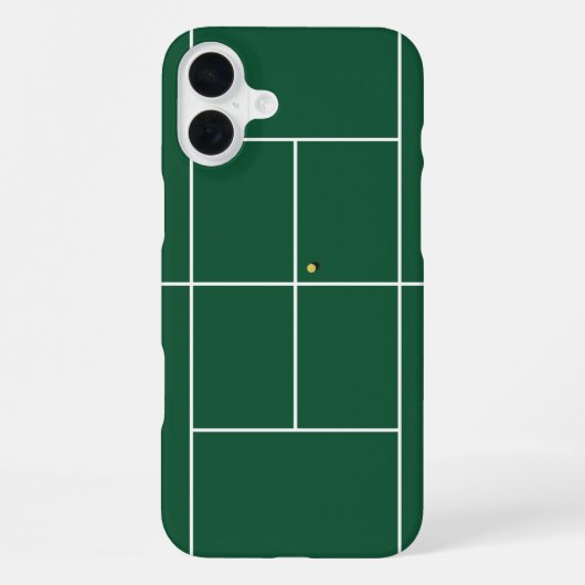 Creatieve Tennis iPhone Hoesje (Achterkant)