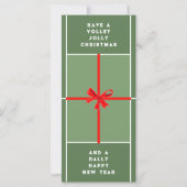 Creatieve Tennis Kerstkaarten (Voorkant)