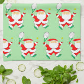 Creatieve Tennis Kerstvakantie Theedoek (Gevouwen)