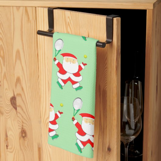 Creatieve Tennis Kerstvakantie Theedoek (Derde Gevouwen)