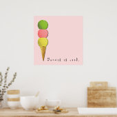 Creatieve Tennis Poster (Keuken)