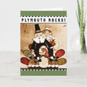 Creatieve Thanksgiving Feestdagen Kaart (Voorkant)