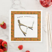 Creatieve Thanksgiving papieren diner servetten (Insitu)