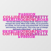 Creatieve transformatie raamsticker (Vel)