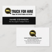 Creatieve Truck Speech Box Rijden Visitekaartje (Voorkant / Achterkant)